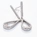 Boucles D'oreilles Pendantes Or Blanc Abilene Diamants - Boucles d'oreilles pendantes Femme | Histoire d’Or