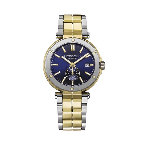 Montre Herbelin Newport Bleu - Montres Homme | Histoire d&rsquo;Or