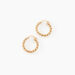 Créoles Plaqué Or Jaune Isaiah - Boucles d'oreilles créoles Femme | Histoire d’Or