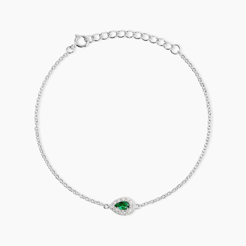 Bracelet Tania Argent Blanc Oxyde De Zirconium - F&ecirc;te des m&egrave;res Femme | Histoire d&rsquo;Or