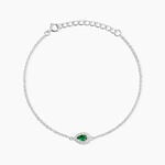 Bracelet Tania Argent Blanc Oxyde De Zirconium - F&ecirc;te des m&egrave;res Femme | Histoire d&rsquo;Or