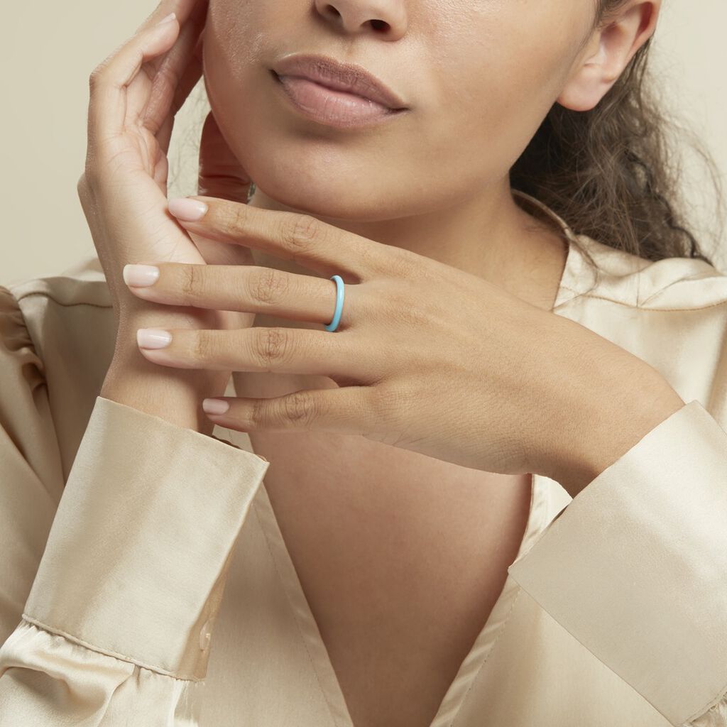 Bague Argent Blanc Samba - Bagues fantaisie Femme | Histoire d’Or