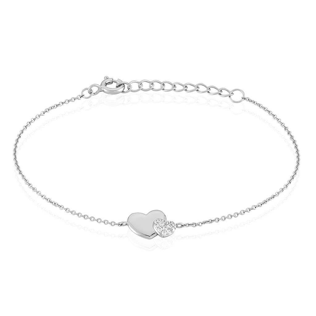 Bracelet Flamen Argent Blanc Oxyde De Zirconium - Bracelets Femme | Histoire d&rsquo;Or