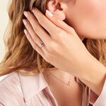 Bague Marilla Argent Blanc Oxyde De Zirconium - Bagues solitaires Femme | Histoire d&rsquo;Or