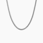 Collier Christine Argent Blanc - Chaines Femme | Histoire d&rsquo;Or