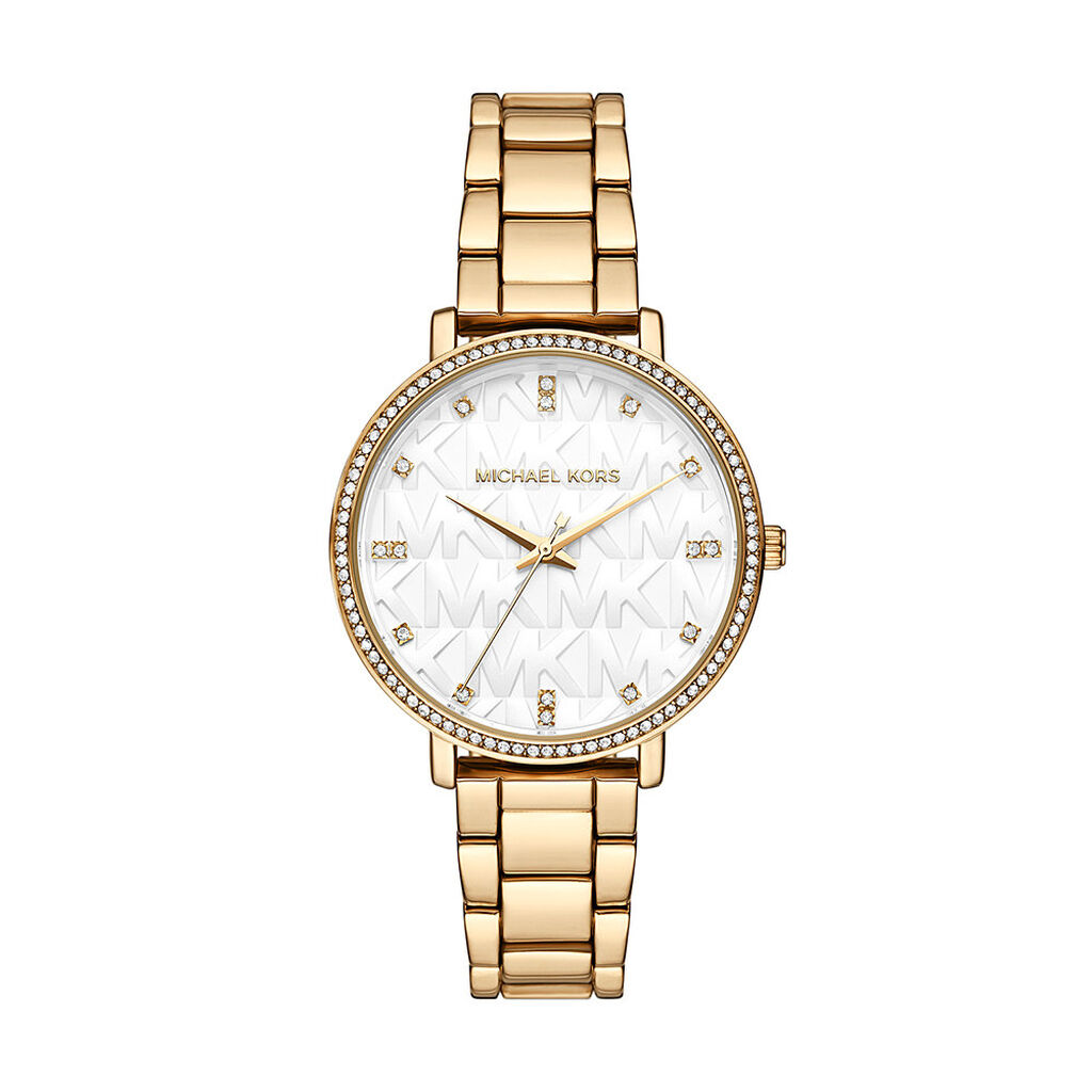 Montre Michael Kors Pyper Blanc - Montres Femme | Histoire d&rsquo;Or