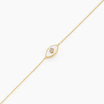 Bracelet Matiasma Or Jaune Nacre Diamant - Bracelets Femme | Histoire d&rsquo;Or