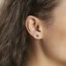 Boucle D'oreille Puce Unitaire Plaqué Or Jaune Juhana Oxydes - Boucles d'oreilles fantaisie Femme | Histoire d’Or