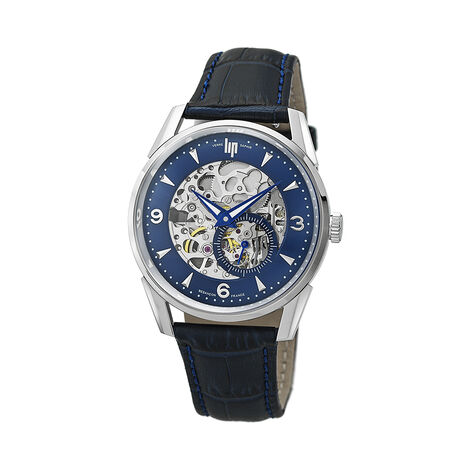 Montre Lip Himalaya Squelette Bleu - Montres Homme | Histoire d&rsquo;Or