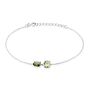 Bracelet Argent Blanc Brenna Oxydes De Zirconium