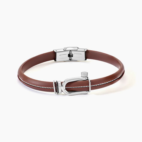 Bracelet Seb Acier Blanc - Bracelets Homme | Histoire d&rsquo;Or