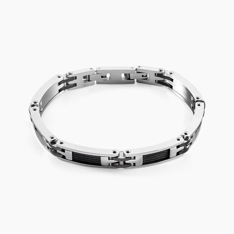 Bracelet Jourdan Acier - Bijoux sans pierre Homme | Histoire d&rsquo;Or