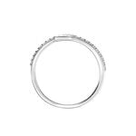 Bague Argent Blanc Caolan Oxydes De Zirconium - Bagues avec pierre Femme | Histoire d&rsquo;Or