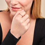 Bague Aselya Argent Rose Oxyde De Zirconium - Bagues avec pierre Femme | Histoire d&rsquo;Or