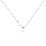 Collier Argent Blanc Declaration Oxyde De Zirconium - Colliers fantaisie Femme | Histoire d&rsquo;Or