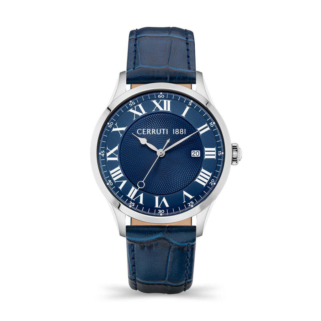 Montre Cerruti Torcegno Bleu - Montres Homme | Histoire d’Or