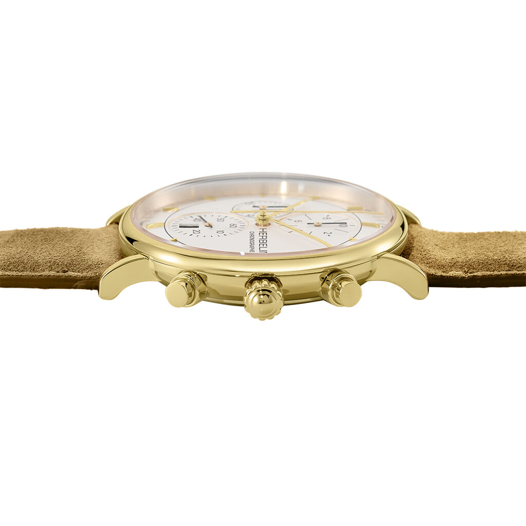 Montre Herbelin Inspiration Blanc - Id&eacute;es cadeaux Homme | Histoire d&rsquo;Or