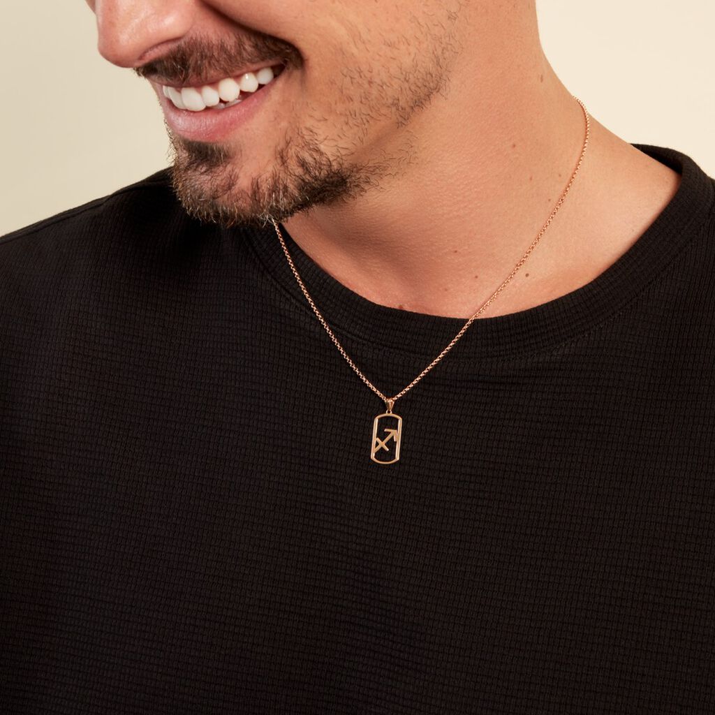 Collier Plaqué Or Prospero - Colliers Zodiaque Homme | Histoire d’Or