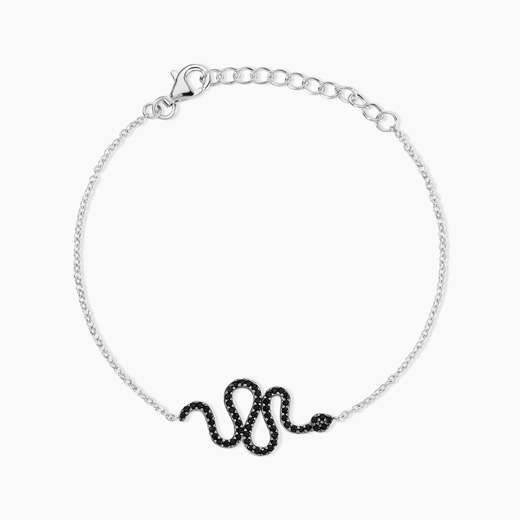 Bracelet Muses Argent Oxydes De Zirconium - Bracelets Femme | Histoire d&rsquo;Or