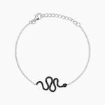 Bracelet Muses Argent Oxydes De Zirconium - Bracelets Femme | Histoire d&rsquo;Or