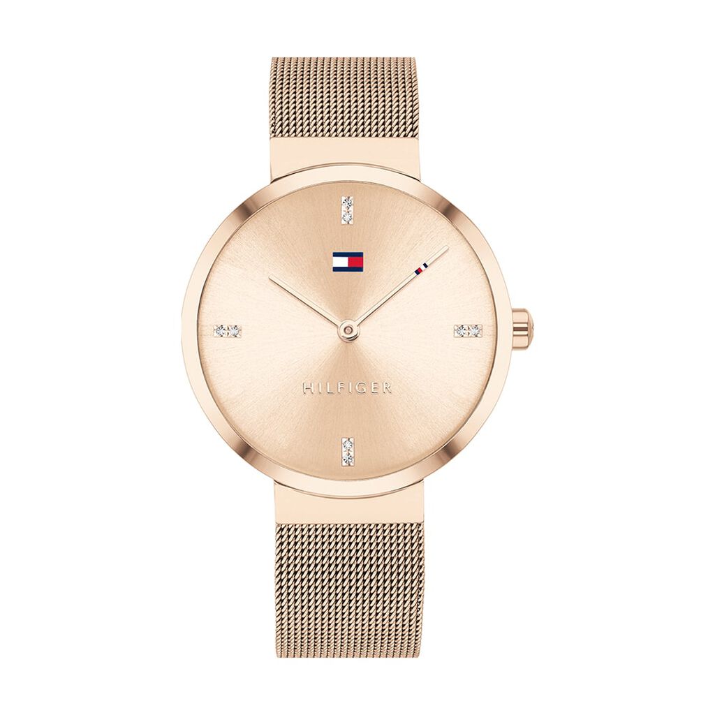 Montre Tommy Hilfiger Liberty Doré Rose - Montres Femme | Histoire d’Or