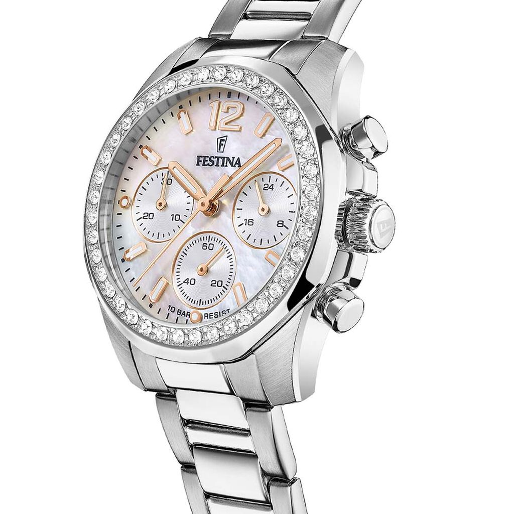 Montre Festina Boyfriend Nacr&eacute; - Montres Femme | Histoire d&rsquo;Or