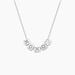 Collier Argent Hendrick Cubes Oxydes De Zirconium - Colliers Femme | Histoire d&rsquo;Or