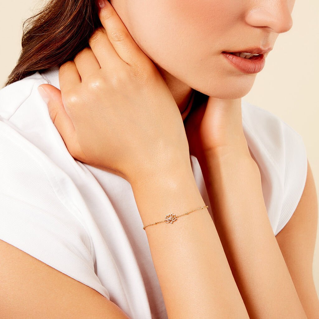 Bracelet Mirabel Argent Jaune Oxyde De Zirconium - Nouveautés Femme | Histoire d’Or