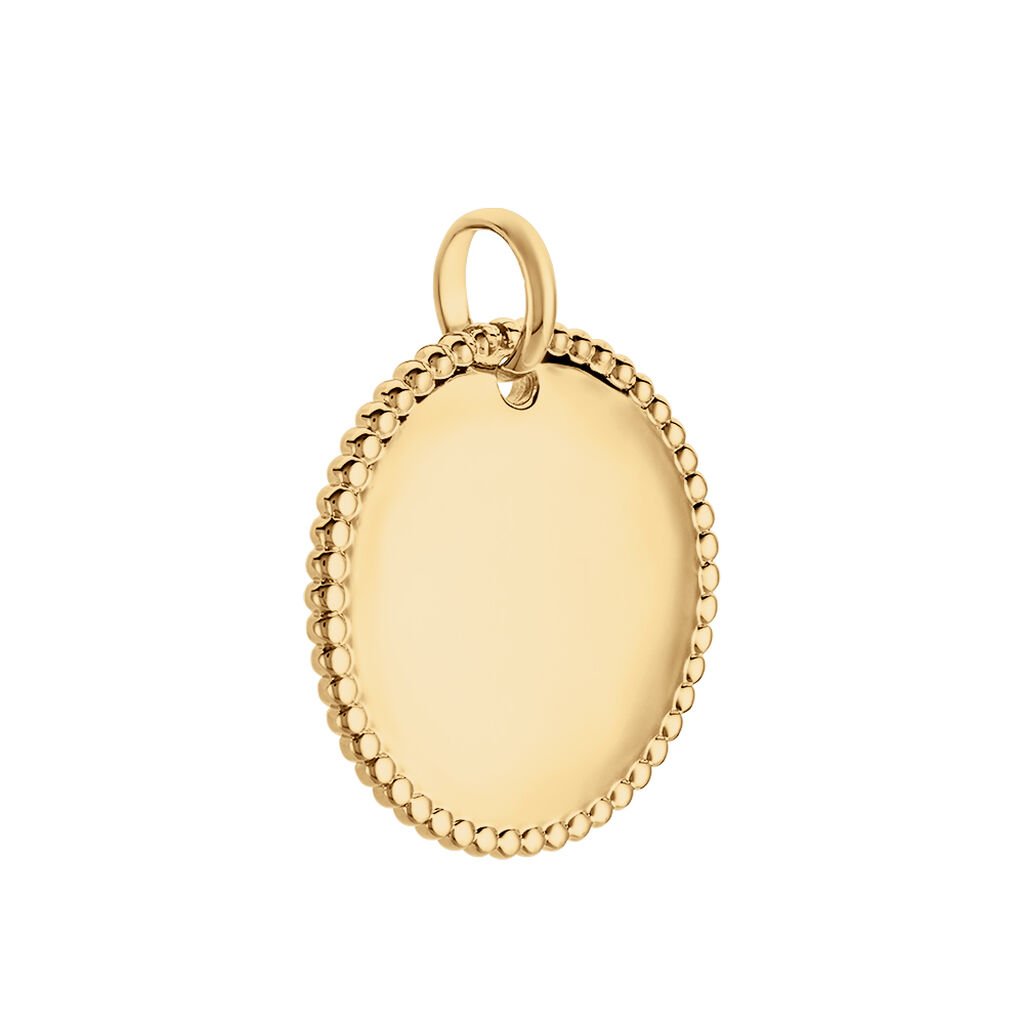 Pendentif Lulu Plaque Or Doré - Pendentifs Naissance Femme | Histoire d’Or