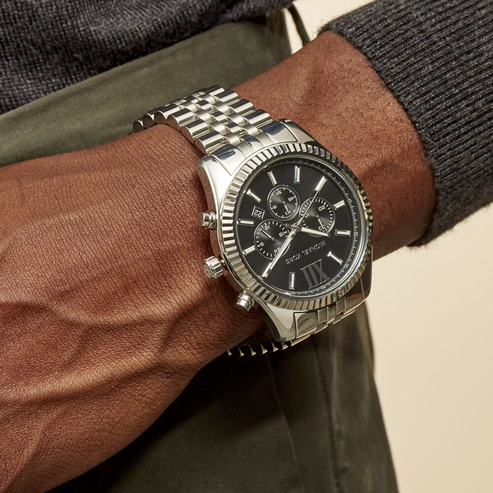 Montres Michael Kors MK8602 Acier Boucle d ployante simple Blanc