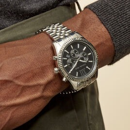 Montre Michael Kors Lexington Argenté - Montres Homme | Histoire d’Or