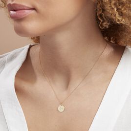Pendentif Or Jaune Astraea Oxyde De Zirconium - Pendentifs Zodiaque Femme | Histoire d’Or