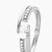 Bague Solitaire Elisa Or Blanc Diamant - Bagues solitaires Femme | Histoire d’Or