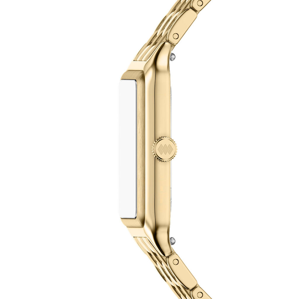 Montre Fossil Raquel Jumping Hour Dor&eacute; - Montres Femme | Histoire d&rsquo;Or
