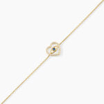Bracelet Katriona Or Jaune Topaze Oxyde De Zirconium - Bracelets Femme | Histoire d&rsquo;Or