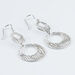 Boucles D'oreilles Pendantes Africa Argent Blanc - Boucles d'oreilles fantaisie Femme | Histoire d’Or