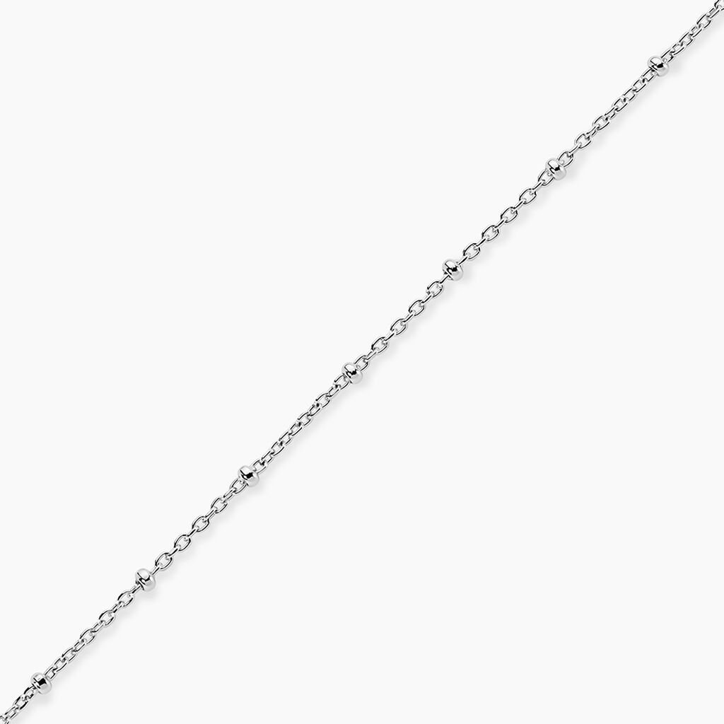 Chaine Kathi Argent Blanc - Chaines Femme | Histoire d’Or