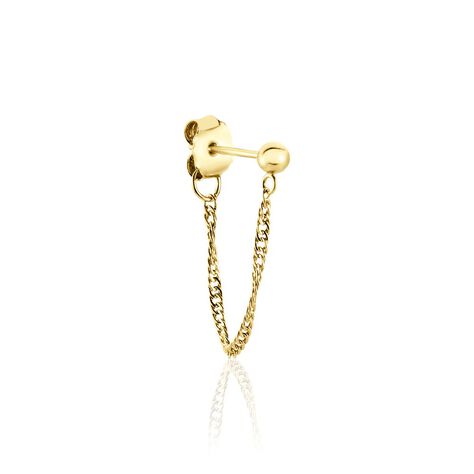 Boucles D'oreilles Pendantes Duha Plaqué Or Jaune - Boucles d'oreilles fantaisie Femme | Histoire d’Or