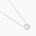 Collier Erina Argent Blanc Nacre Oxyde De Zirconium - Colliers fantaisie Femme | Histoire d&rsquo;Or