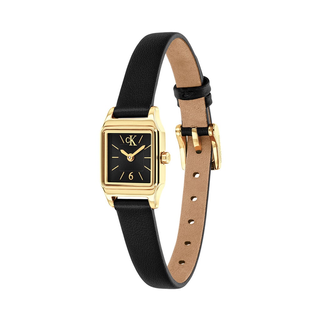 Montre Calvin Klein Soft Form Noir - Montres Femme | Histoire d&rsquo;Or