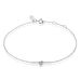Bracelet Drop Or Blanc Diamant - Bracelets Femme | Histoire d’Or