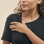 Bague Vladimir Or Blanc Saphir Diamants - Bagues solitaires Femme | Histoire d&rsquo;Or