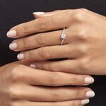 Bague Solitaire Jessa Or Jaune Oxyde De Zirconium - Bagues solitaires Femme | Histoire d&rsquo;Or