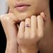 Bague Crista Or Blanc Rubis Et Diamant - Bagues solitaires Femme | Histoire d’Or