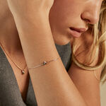 Bracelet Sharleen Plaqu&eacute; Or Jaune Oxyde De Zirconium - Bracelets Femme | Histoire d&rsquo;Or