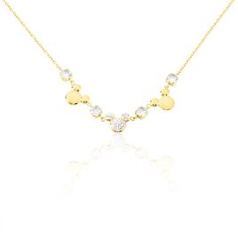 Collier Disney Acier Doré Oxyde - Colliers fantaisie Femme | Histoire d’Or