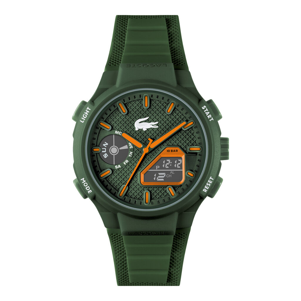 Montre Lacoste Lc33 Kaki - Montres Homme | Histoire d&rsquo;Or