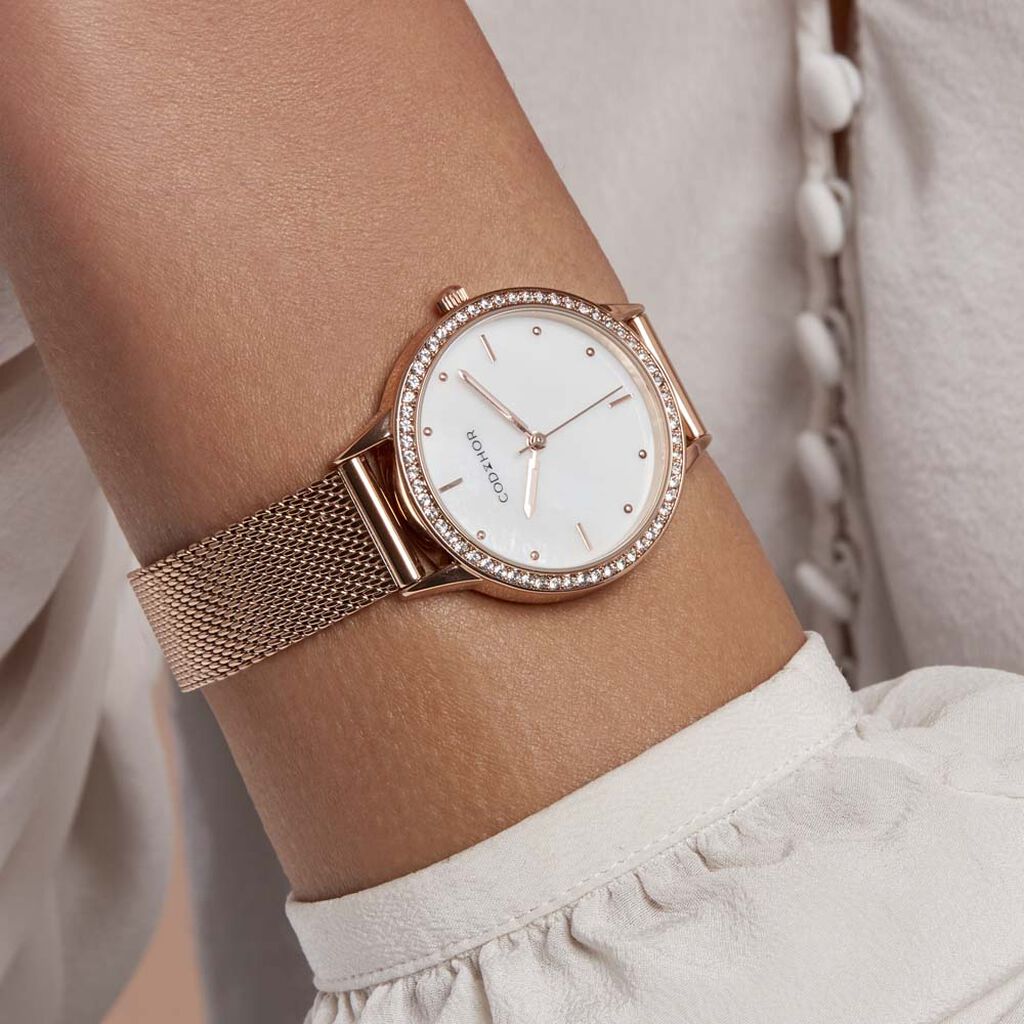 Montre Codhor Joy Blanc - Montres Femme | Histoire d’Or