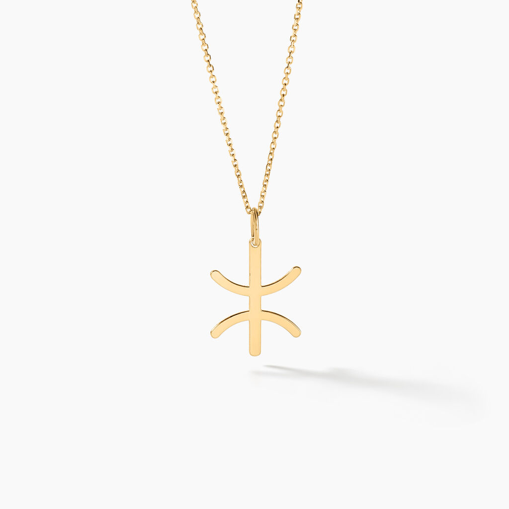 Pendentif Cobeia Kabyle Or Jaune - Pendentifs Baptême Famille | Histoire d’Or