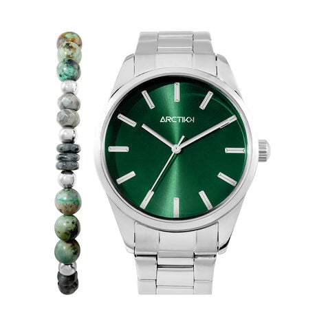 Coffret De Montre Arctik Canop&eacute;e Vert - Montres Homme | Histoire d&rsquo;Or